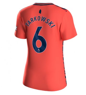 Everton James Tarkowski #6 Bortatröja Dam 2023-24 Kortärmad